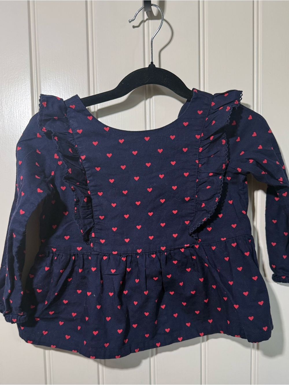 Red hearts and Ruffles